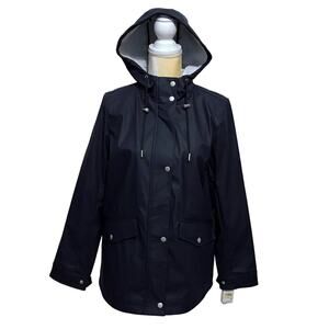 Levi's NWT Navy Rain Jacket Women M